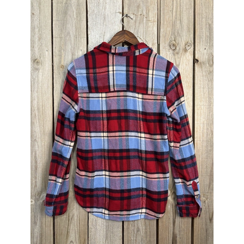 American Eagle Outfitters Women's Ahh-Mazingly Soft Flannel Shirt Plaid Small‎ - Picture 2 of 5